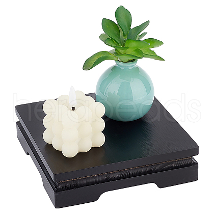 Wood Display Pedestals AJEW-WH0314-558A-1