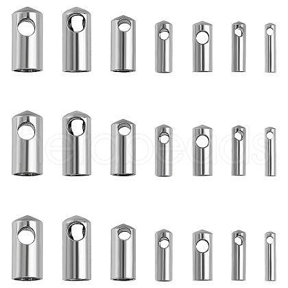 Unicraftale 304 Stainless Steel Cord Ends STAS-UN0009-47P-1