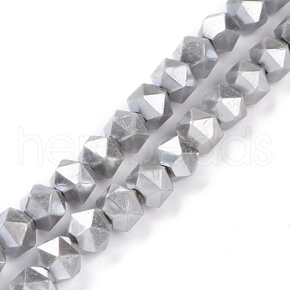 Glass Pearl Beads Strands GLAA-F122-03D-1