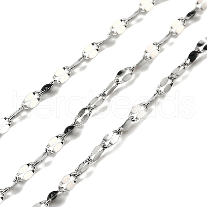 304 Stainless Steel Dapped Chains CHS-H036-01P-10-1