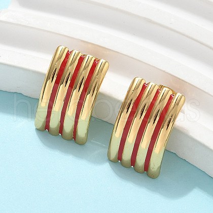 304 Stainless Steel Stud Earrings EJEW-A130-03B-G-1