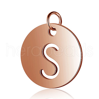 304 Stainless Steel Charms STAS-S105-T514R-S-1