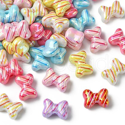 Opaque Acrylic Beads FIND-CJC0010-84-1