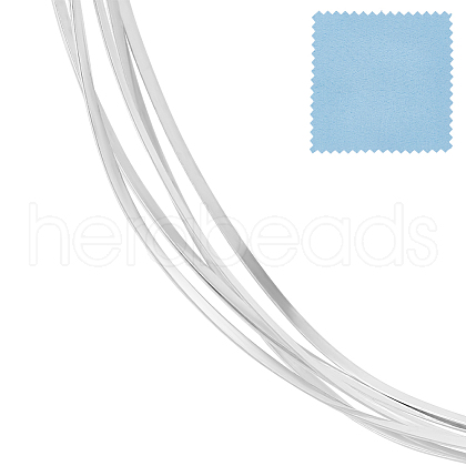 Beebeecraft 925 Sterling Silver Wires STER-BBC0006-68B-1