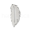 304 Stainless Steel Pendants STAS-S155-02P-03-1