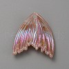 Grandient Color Opaque Resin Pendants RESI-WH0026-74J-2