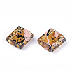 2-Hole Transparent Glass Seed Beads SEED-S023-30C-03-2