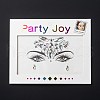 Acrylic Face Gems Stickers MRMJ-F014-03-3