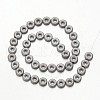 Electroplate Non-magnetic Synthetic Hematite Beads Strands G-F300-03A-F01-2