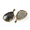 Natural Labradorite Pendants G-U002-01G-A-2