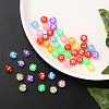 Transparent Mixed Color Acrylic Beads TACR-YW0001-08A-7