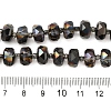Transparent Electroplat Glass Beads Strands EGLA-P062-01A-HP01-4