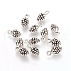 Antique Silver Tibetan Style Pine Cone Pendants X-ZA10-0909Y-2