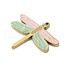 304 Stainless Steel Enamel Charms STAS-L022-488D-G-3