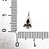 Brass Micro Pave Cubic Zirconia Pendants KK-D356-08H-P-3