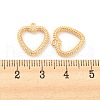 Brass Charms KK-E090-41G-3