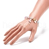 Colorful Alloy Enamel Cute Charms Bracelet BJEW-JB08661-01-3