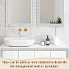 Self-adhesive Rhinestone Mosaic Tape DIY-WH0568-36A-5