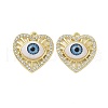 Rack Plating Alloy Rhinestone Pandants PALLOY-O109-01LG-2