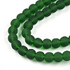 Transparent Glass Beads Strands GLAA-T032-T4mm-MD22-3