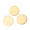 Ion Plating(IP) 201 Stainless Steel Pendants STAS-A056-10AG-1