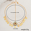 Elegant Middle Eastern Style Ramadan Zinc Alloy & Brass Coin Tassel Charm Head Women's Jewelry Chains FX1267-6