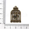 Tibetan Style Alloy Pendants TIBEP-S317-36AB-NR-3
