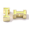 Rack Plating Alloy Enamel Beads X-ENAM-S122-033I-01-NR-2