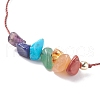 Natural & Synthetic Mixed Stone Beaded Bracelet BJEW-JB07985-01-4