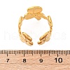 304 Stainless Steel Cuff Rings RJEW-D306-25G-3