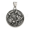 316 Surgical Stainless Steel Pendants STAS-E212-61AS-1
