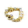 Alloy Rhinestone Pendants FIND-U026-06G-2