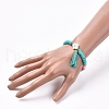 Handmade Polymer Clay Heishi Beads Stretch Bracelets BJEW-JB05079-5