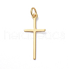 Brass Pendants ZIRC-G160-31G-1