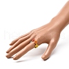 Glass Seed Beads Rings X1-RJEW-TA00008-3