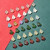 6Pcs Handmade Bumpy Glass Beads Strands LAMP-FS0001-16A-5