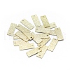 Brass Pendants KK-F797-12G-1
