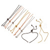 Rack Plating Eco-Friendly Brass Chain Bracelet Making KK-TA0007-84-RS-6
