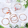 SUNNYCLUE 6Pcs Brass European Style Bracelet Making PPJ-SC0001-01A-4