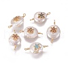Natural Cultured Freshwater Pearl Pendants PEAR-I005-22-1