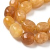 Dyed Natural Malaysia Jade Beads Strands G-P528-I15-01-3