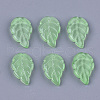 Transparent Spray Painted Glass Pendants GLAA-S183-17B-1