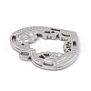 Non-Tarnish 304 Stainless Steel Pendants STAS-B031-02P-3