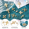 Craftdady 18Pcs 9 Style Alloy Pendants & Chandelier Componenent Links FIND-CD0001-40-4