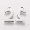 201 Stainless Steel Charms STAS-Q201-T408-2-2
