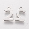 Tarnish Resistant 201 Stainless Steel Charms STAS-Q201-T408-2-2
