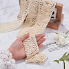 Gorgecraft Cotton Lace Ribbon Edge Trimmings OCOR-GF0001-07-4