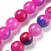Natural Multi-Color Agate Beads Strands G-A261-B01-14mm-2