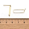 Brass Stud Earrings KK-T038-484B-5
