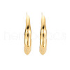 304 Stainless Steel Twist Stud Earrings EJEW-N016-014-1
